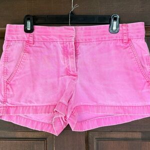 J. Crew Pink Shorts Summer Style